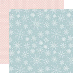 Echo Park Winter Fun 12 x 12 Collection Kit wf468016 Winter Scenery Snowflakes