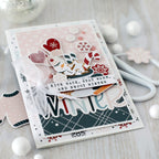 Echo Park Winter Fun 6 x 6 Mega Paper Pad wf468031 Stay Warm Card