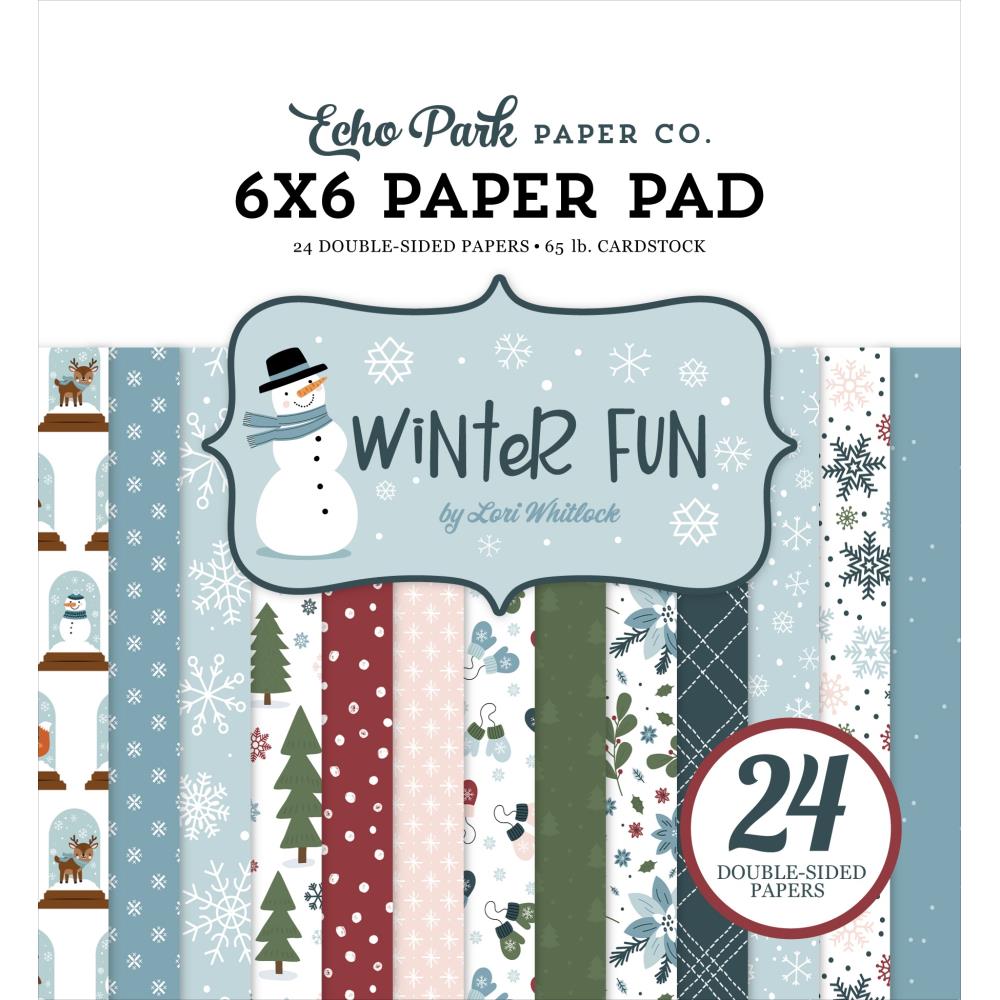 Echo Park Winter Fun 6 x 6 Paper Pad wf468023