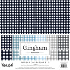 Echo Park Winter Watercolor Gingham 12 x 12 Collection Kit wgw523016