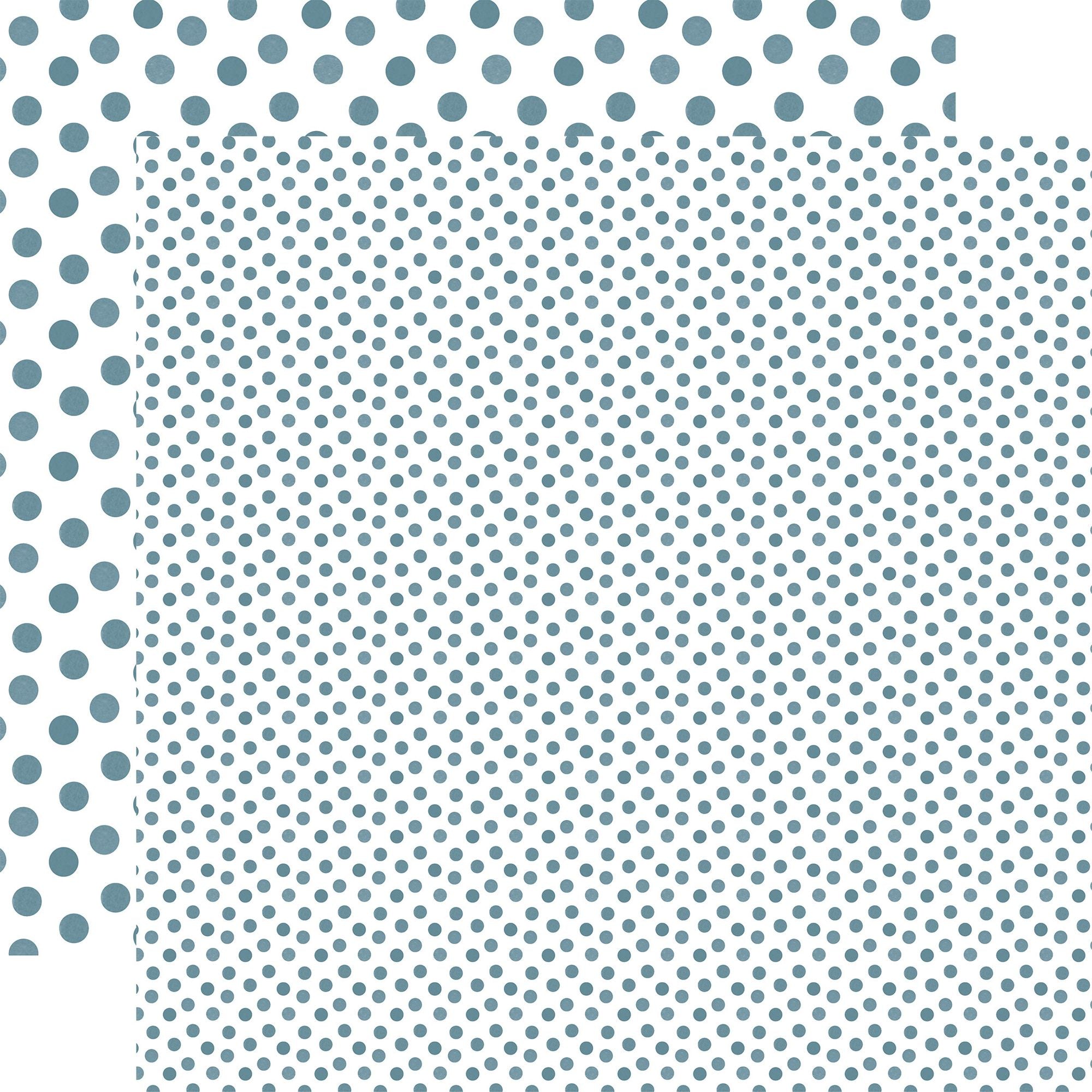 Echo Park Winter Watercolor Polka Dots 12 x 12 Collection Kit wdw536016 Cornflower