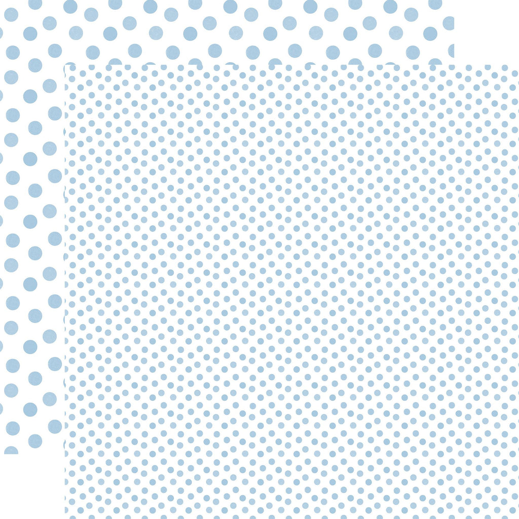 Echo Park Winter Watercolor Polka Dots 12 x 12 Collection Kit wdw536016 Powder