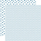 Echo Park Winter Watercolor Polka Dots 12 x 12 Collection Kit wdw536016 Sky