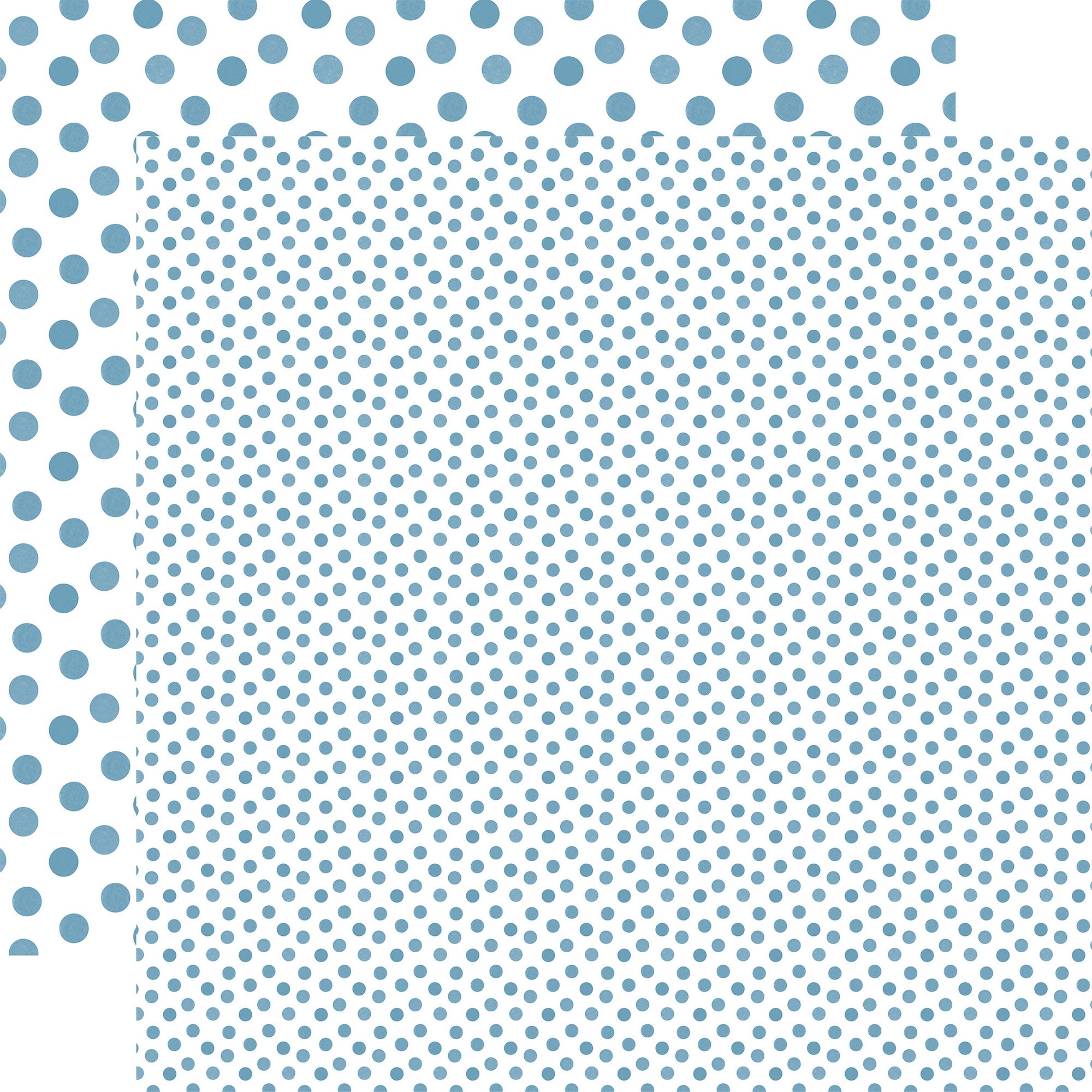 Echo Park Winter Watercolor Polka Dots 12 x 12 Collection Kit wdw536016 Sky