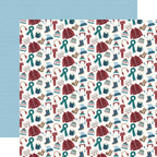 Echo Park Wonderful Winter Days 12 x 12 Collection Kit wwd539016 All Bundled Up