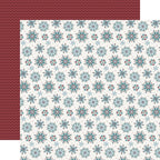Echo Park Wonderful Winter Days 12 x 12 Collection Kit wwd539016 Fancy Snowflakes
