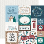 Echo Park Wonderful Winter Days 12 x 12 Collection Kit wwd539016 Snow Sentiments