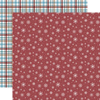 Echo Park Wonderful Winter Days 12 x 12 Collection Kit wwd539016 Sparkly Snowflakes