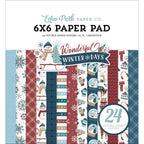 Echo Park Wonderful Winter Days 6 x 6 Paper Pad wwd539023