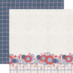 Echo Park Yankee Doodle 12 x 12 Collection Kit yd435016 American Made Flowers