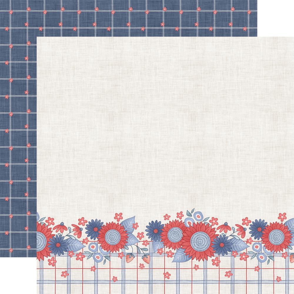 Echo Park Yankee Doodle 12 x 12 Collection Kit yd435016 American Made Flowers