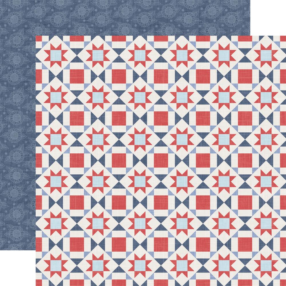 Echo Park Yankee Doodle 12 x 12 Collection Kit yd435016 American Quilt