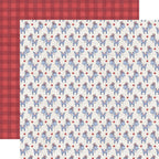 Echo Park Yankee Doodle 12 x 12 Collection Kit yd435016 Fourth Of July Goats