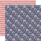 Echo Park Yankee Doodle 12 x 12 Collection Kit yd435016 Land Of The Free Farm