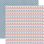 Echo Park Yankee Doodle 12 x 12 Collection Kit yd435016 Stars And Stripes Forever