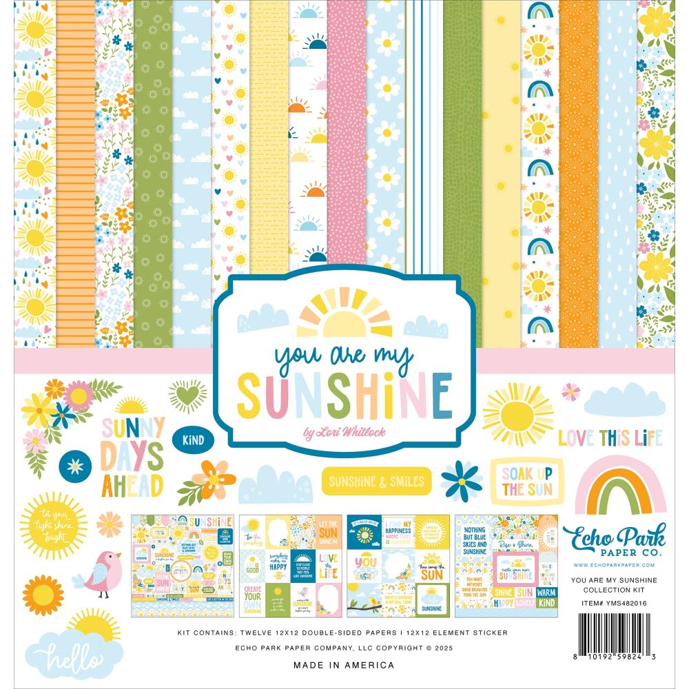 Echo Park You Are My Sunshine 12 x 12 Collection Kit yms482016