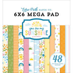 Echo Park You Are My Sunshine 6 x 6 Mega Paper Pad yms482031