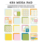 Echo Park You Are My Sunshine 6 x 6 Mega Paper Pad yms482031 Product View