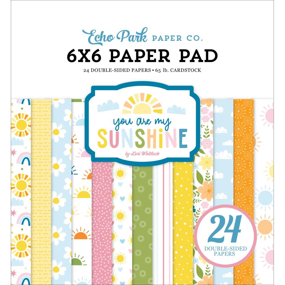 Echo Park You Are My Sunshine 6 x 6 Paper Pad yms482023