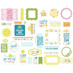 Echo Park You Are My Sunshine Ephemera yms482024 Summer Sentiments