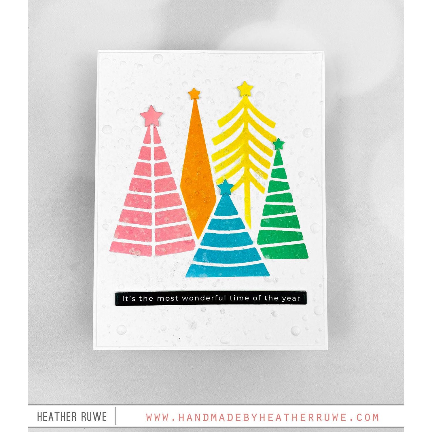 Simon Says Stamp Electric Tree Outlines Wafer Dies s900 All The Joy Christmas Card | color-code:ALT01