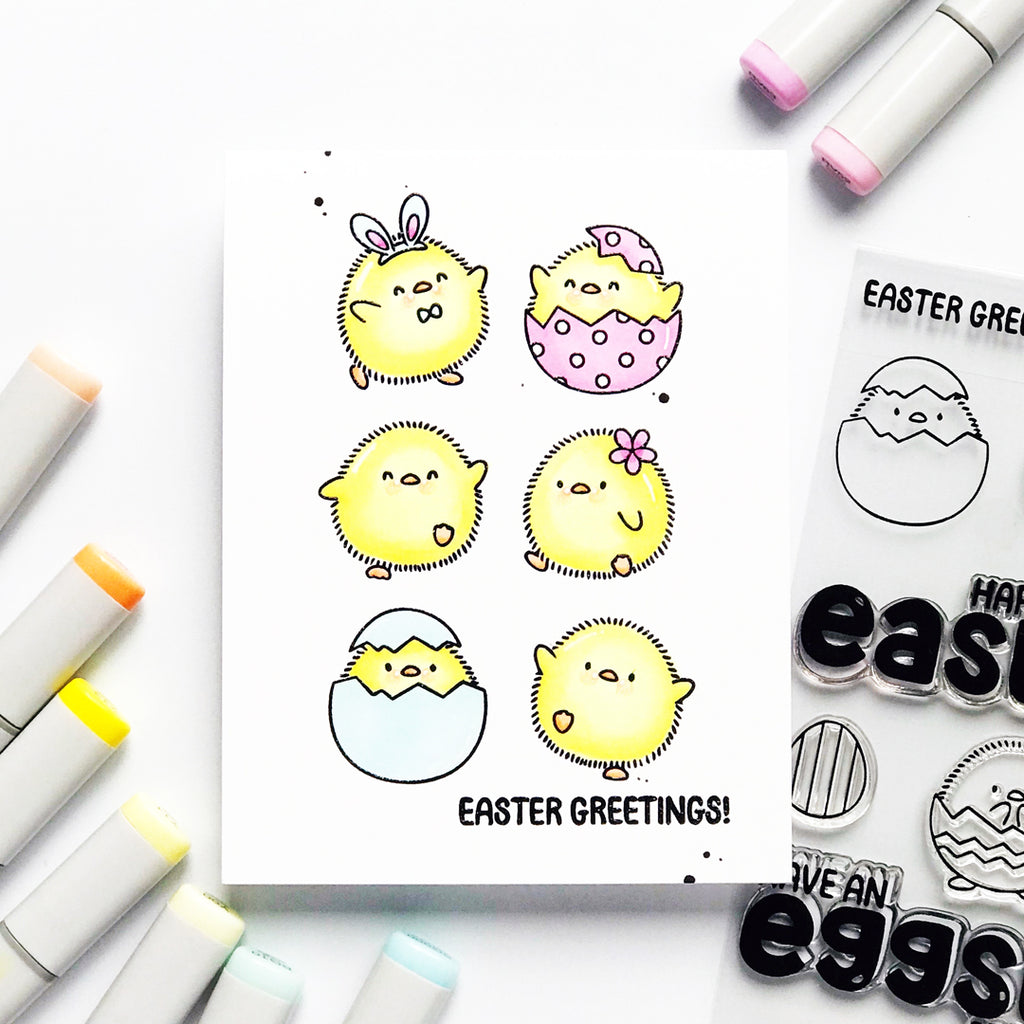 Simon Says Stamps and Dies Eggstra Special set931es Favorite Things Easter Card | color-code:ALT09