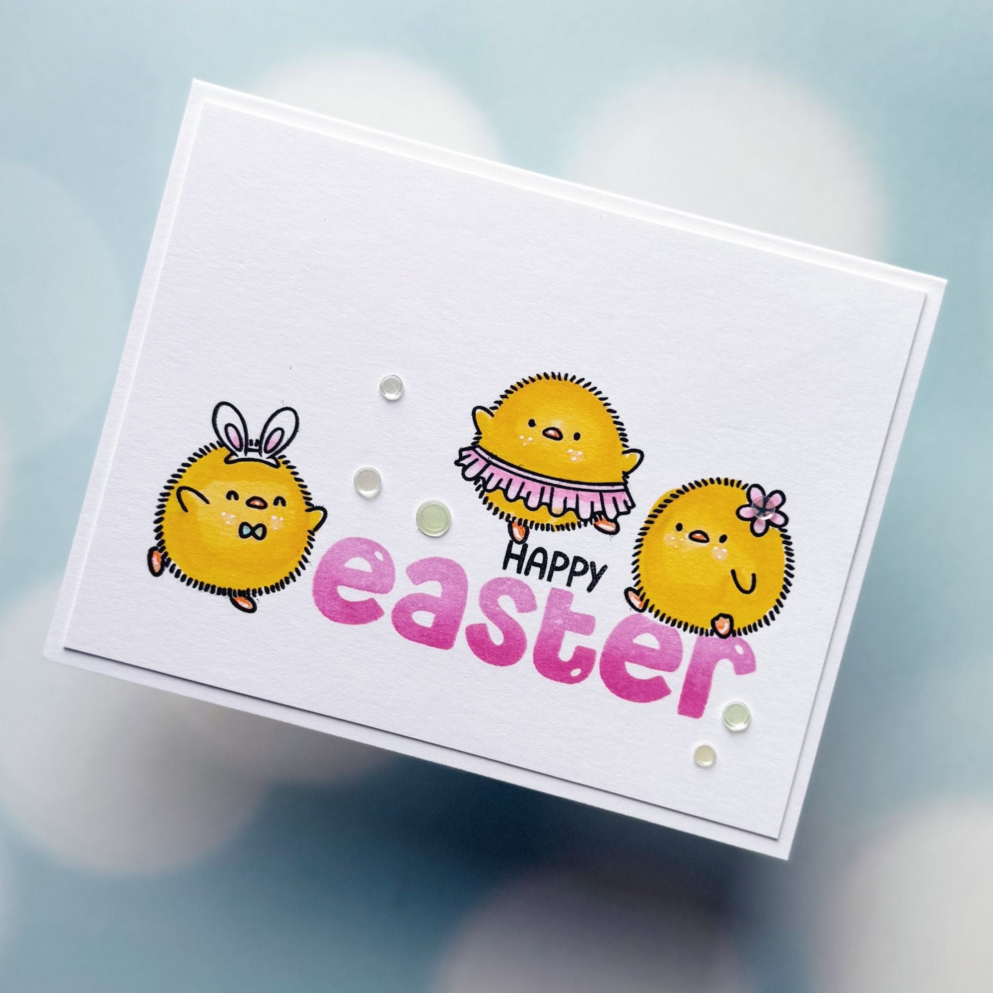Simon Says Clear Stamps Eggstra Special 2182ssc Favorite Things Easter Card