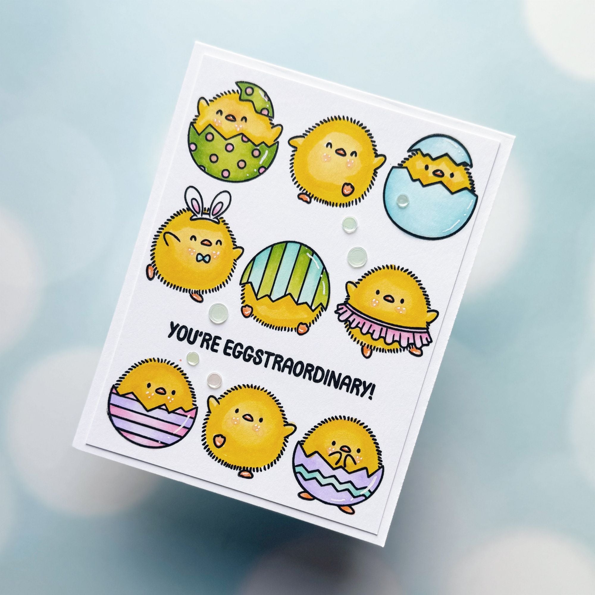 Simon Says Clear Stamps Eggstra Special 2182ssc Favorite Things Easter Card