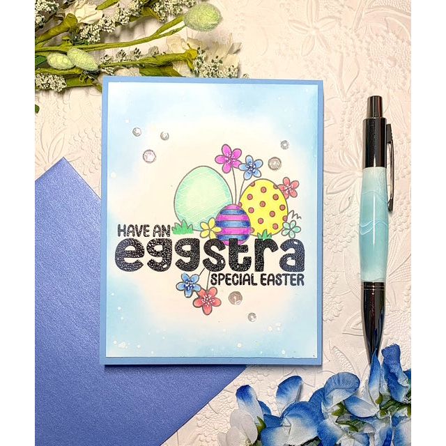 Simon Says Clear Stamps Eggstra Special 2182ssc Favorite Things Easter Card