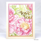 Simon Says Stamp Elegantly Modern Greetings Wafer Dies sssd112830c Dear Friend