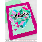 Simon Says Stamp Elegantly Modern Greetings Wafer Dies sssd112830c Dear Friend Thanks Card | color-code:ALT03
