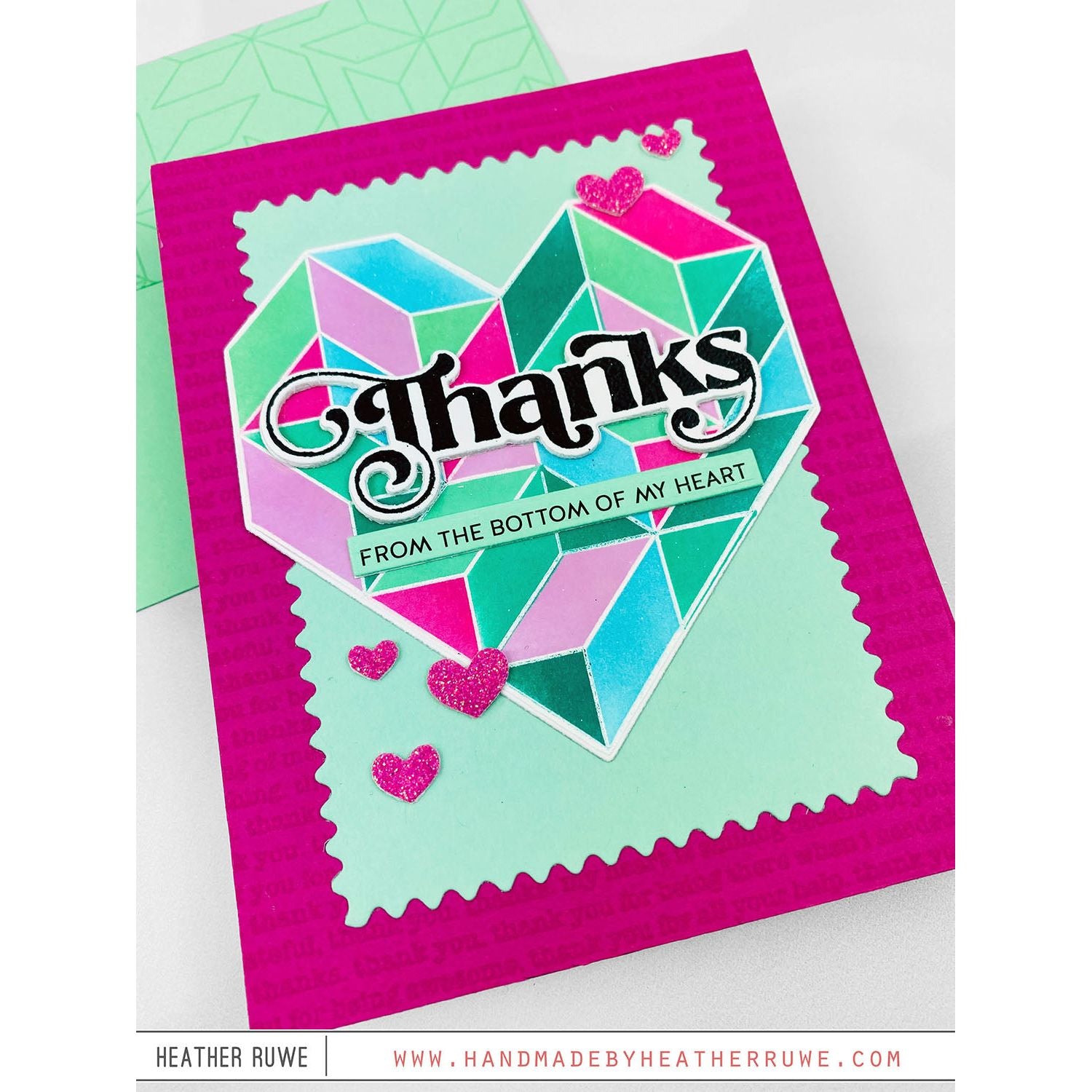 Simon Says Stamp Elegantly Modern Greetings Wafer Dies sssd112830c Dear Friend Thanks Card | color-code:ALT03