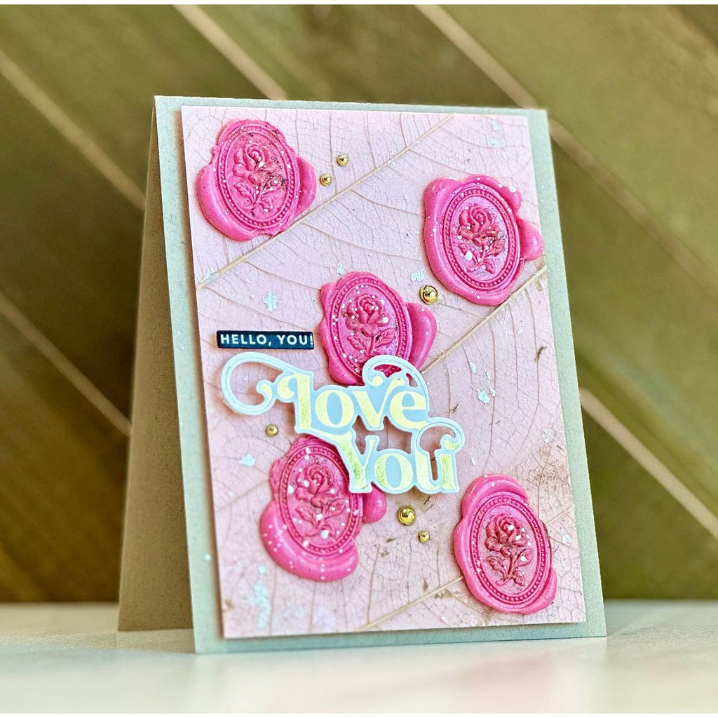 Simon Says Stamp Elegantly Modern Greetings Wafer Dies sssd112830c Dear Friend