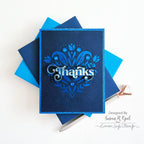 Simon Says Stamp Elegantly Modern Greetings Wafer Dies sssd112830c Dear Friend Thanks Card | color-code:ALT07