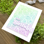 Simon Says Clear Stamp Elegantly Modern Greetings sss302702c Dear Friend