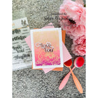 Simon Says Clear Stamp Elegantly Modern Greetings sss302702c Dear Friend