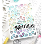 Simon Says Clear Stamp Elegantly Modern Greetings sss302702c Dear Friend Birthday Card | color-code:ALT04