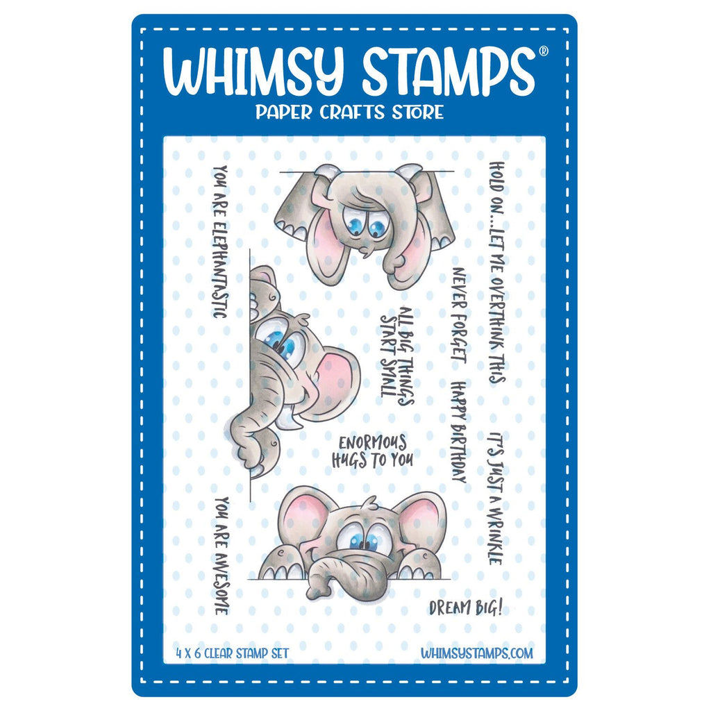 Whimsy Stamps Elephantastic Clear Stamps dp1028a