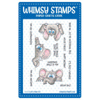 Whimsy Stamps Elephantastic Clear Stamps dp1028a