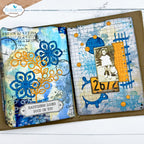 Elizabeth Craft Designs All Around Circles Dies 2365 little girl in hat numbers happiness looks good on you card