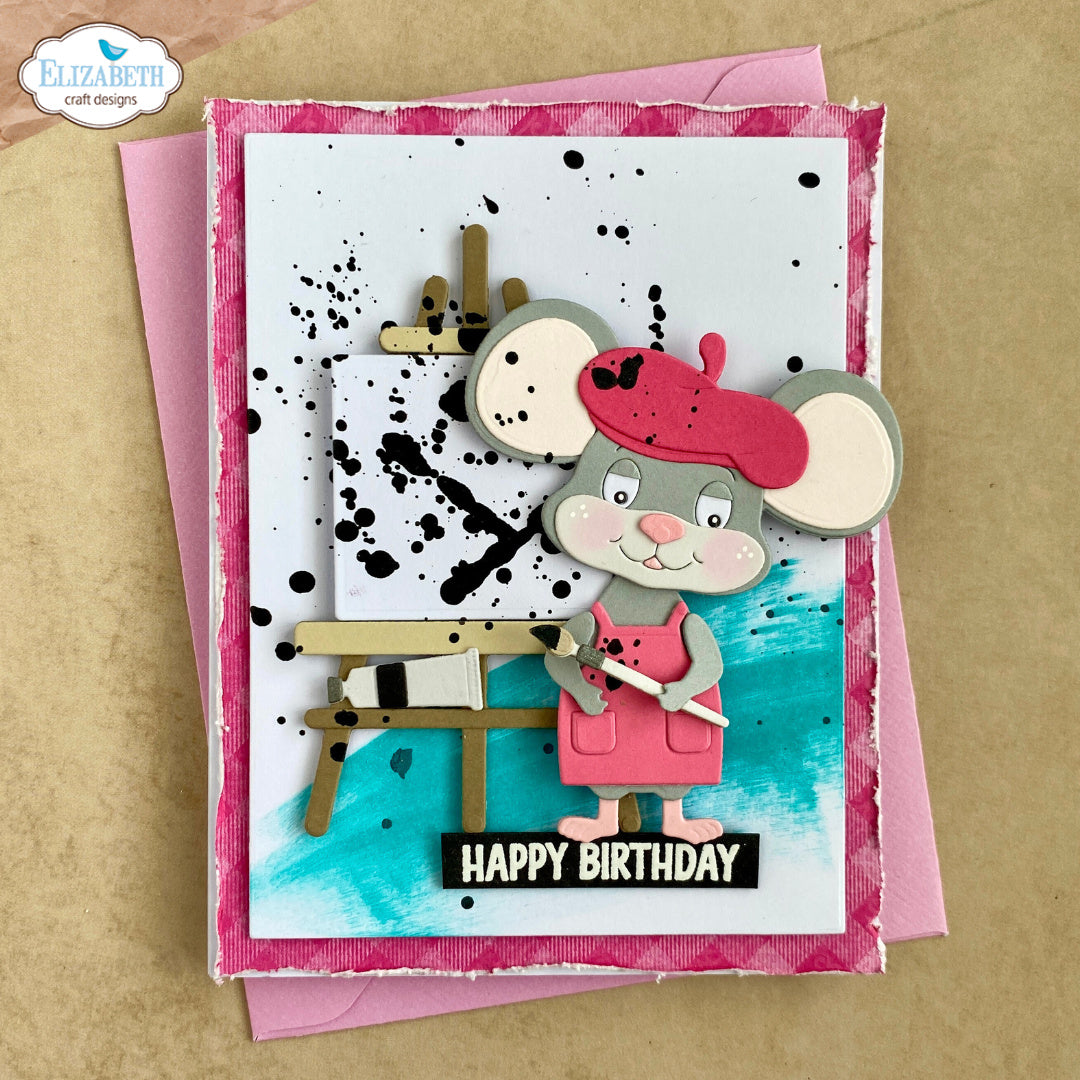 Elizabeth Craft Designs Art Accessories Dies 2288 birthday