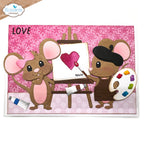 Elizabeth Craft Designs Art Accessories Dies 2288 love paint