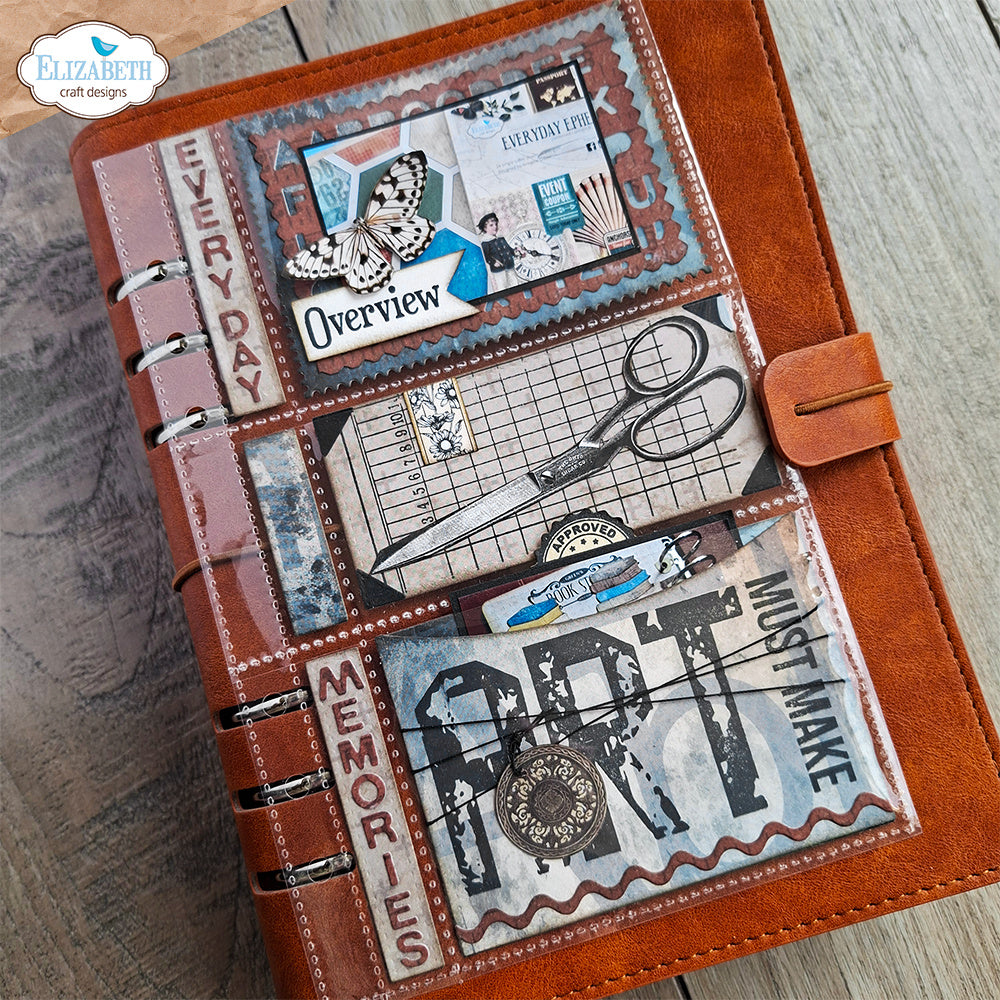 Elizabeth Craft Designs Arts and Hobbies Clear Stamps cs452 scissors