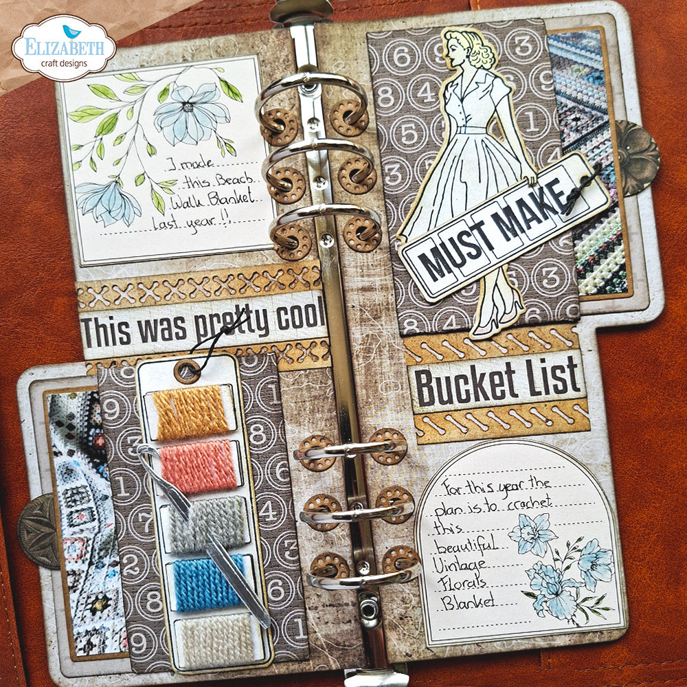 Elizabeth Craft Designs Arts and Hobbies Clear Stamps cs452 yarn