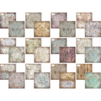Elizabeth Craft Designs Backgrounds Volume 4 12x12 Paper c039 color