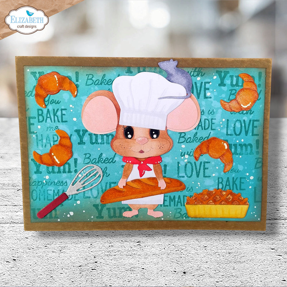 Elizabeth Craft Designs Baking Accessories Dies 2290 baker