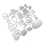 Elizabeth Craft Designs Beach Accessories Dies 2257 die