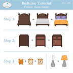 Elizabeth Craft Designs Bedtime Dies 2383 assembly guide