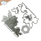 Elizabeth Craft Designs Bee and Flower Accents Dies 2339 pieces