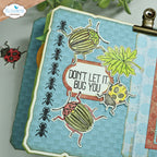 Elizabeth Craft Designs Beetles and Bugs Stamp and Die Set csd402 bugs
